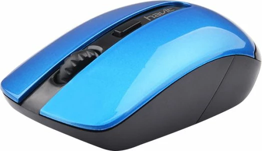 Maus wireless optik HAVIT HV-MS989GT, 800-1600 DPI, 4 butona, 2.4GHz, USB receiver, zi/kaltër