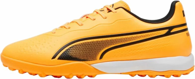 Atlete për futboll Puma King, për meshkuj, portokalli