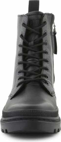 Këpucë Palladium Pallatrooper Off Lth për meshkuj dhe femra, të zeza