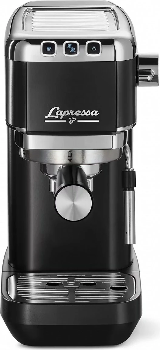 Makinë espresso me levë Tchibo Lapressa 626799, 15 bar, 1300 W, 0.98 L, e zezë, set me 2 sitka