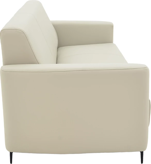 Divan dy ulësesh Sidica I PU ngjyrë bezhë 135x82x81cm