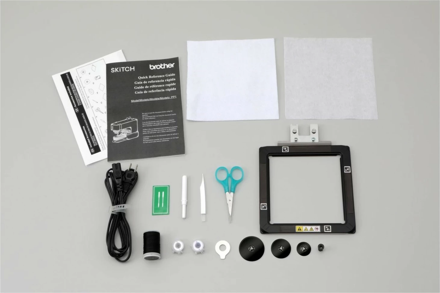 Makine qëndisje Brother PP1, elektronike, Bluetooth, gri