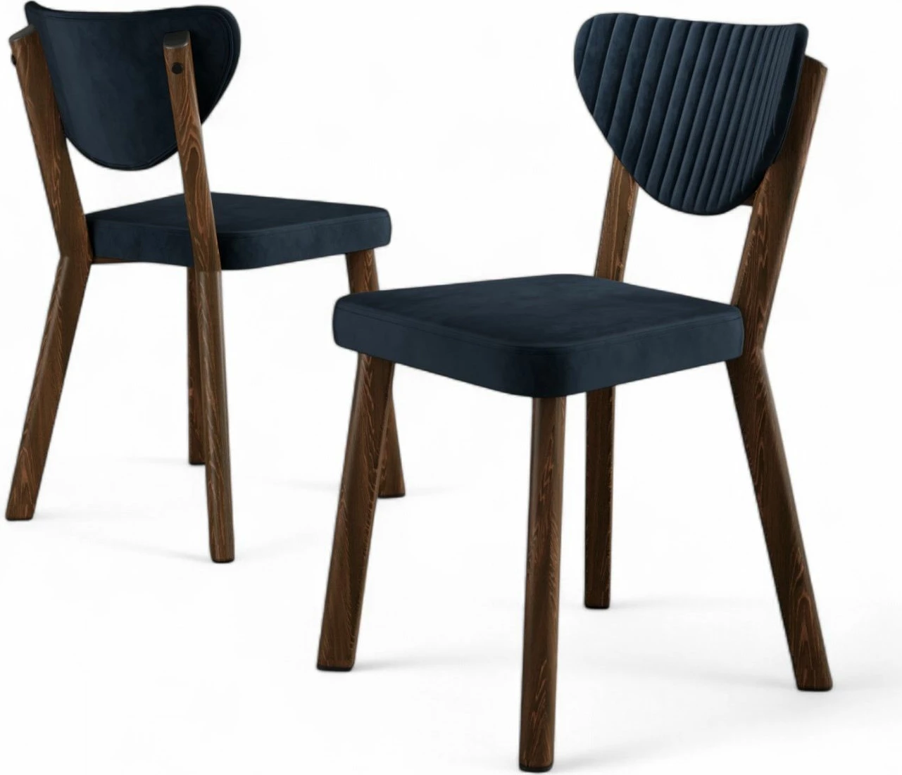 Set karrigash (4 copë) Hanah Home, Arfe, anthracite, kafe
