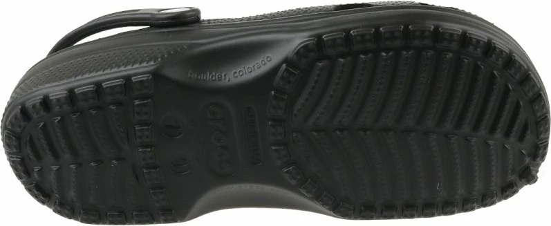 Këpucë Crocs Classic për meshkuj dhe femra, të zeza [Madhësia: 37 - 38]