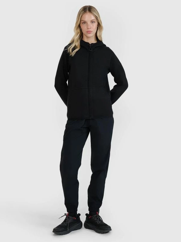 Duks me kapuç për femra 4F, gri