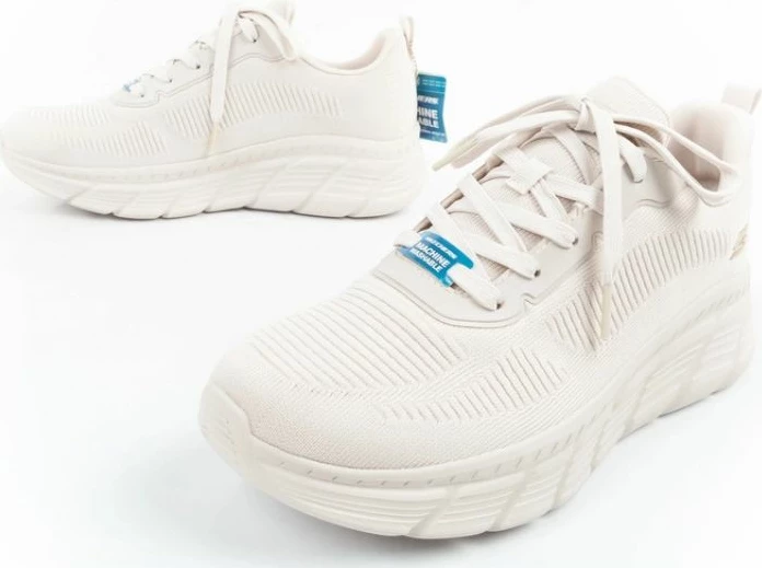 Atlete për femra Skechers, bezhë