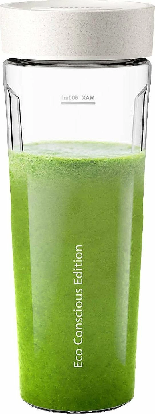 Blender Philips HR2500/00 350 W me enë qelqi, i bardhë