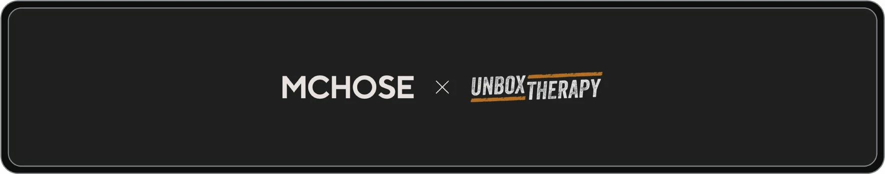 Mbështetëse kyçi për tastierë MCHOSE x Unbox Therapy HW-ST-1 398 mm, e zezë