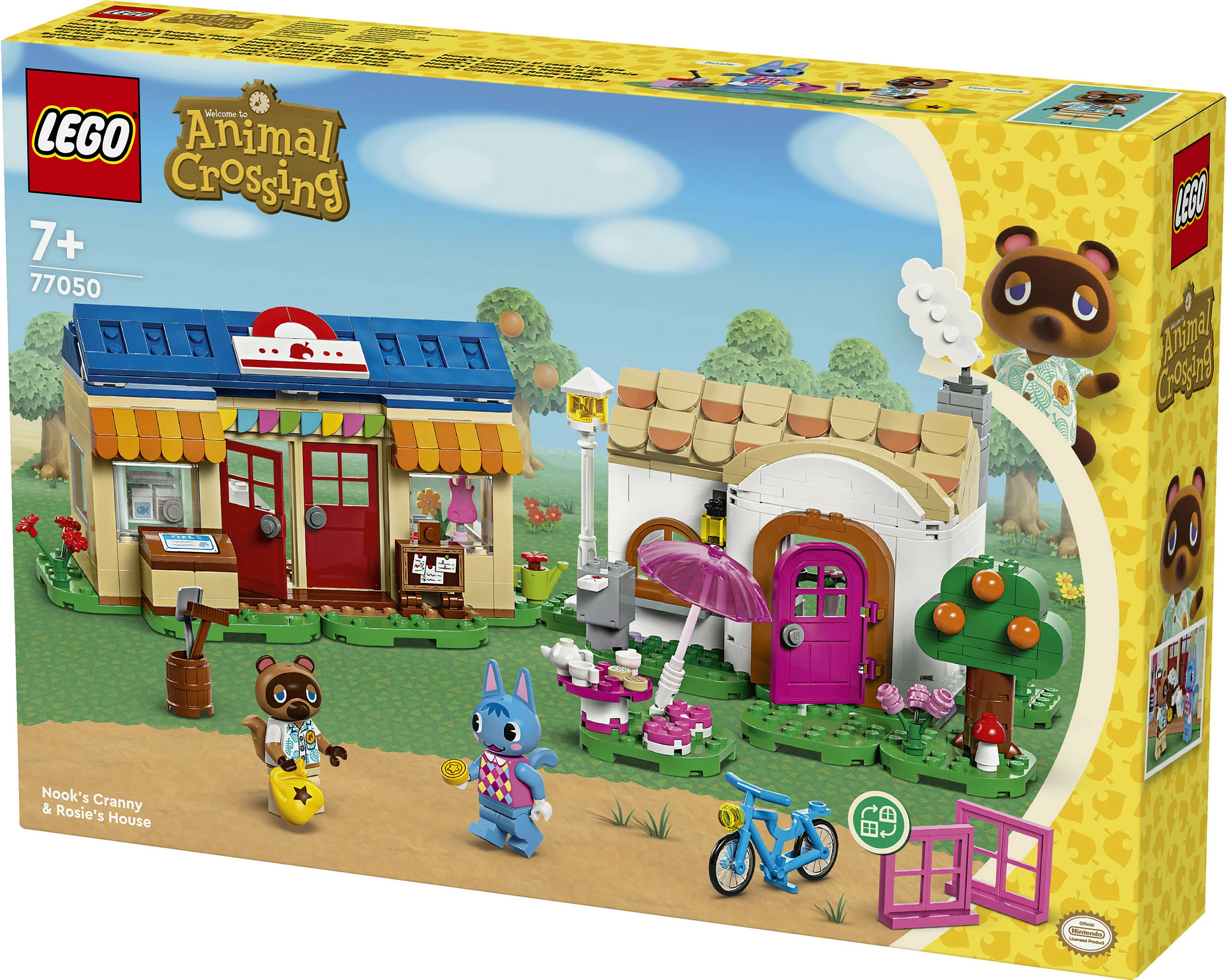 Set ndërtimi LEGO Animal Crossing 77050, 535 pjesë, shumëngjyrësh