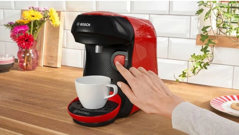 Makine kafeje BOSCH Tassimo TAS103E, e kuqe