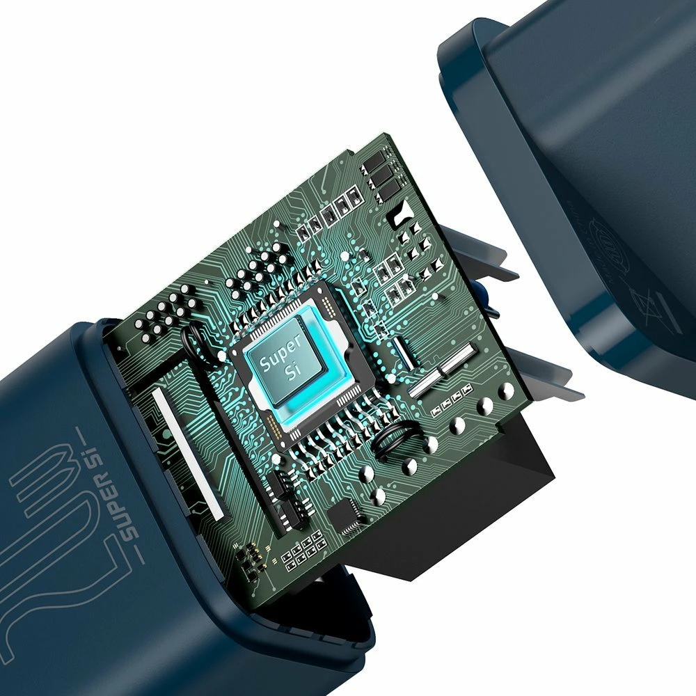 Karikues muri Baseus Super Si 1C, 20W, USB-C, Blu