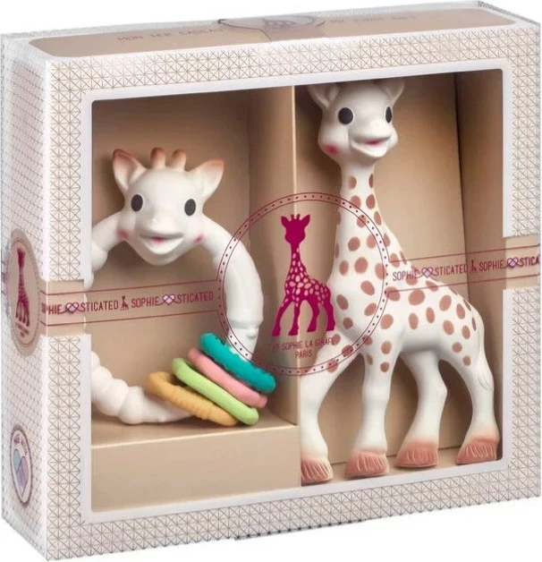 Set dhuratë për fëmijë Sophie La Girafe 000013, shumëngjyrësh