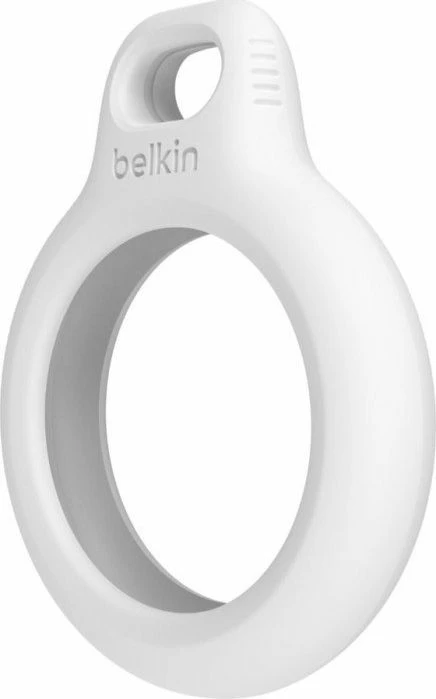 Mbështjellës Belkin Secure Holder për AirTag me çelësore, i bardhë