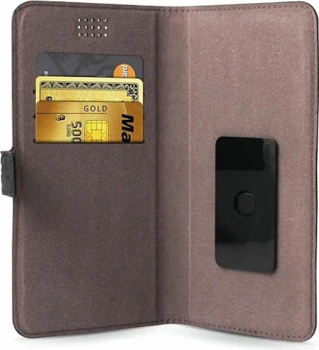 Kapak telefoni Guess 4G Heritage Book Universal L, i zi