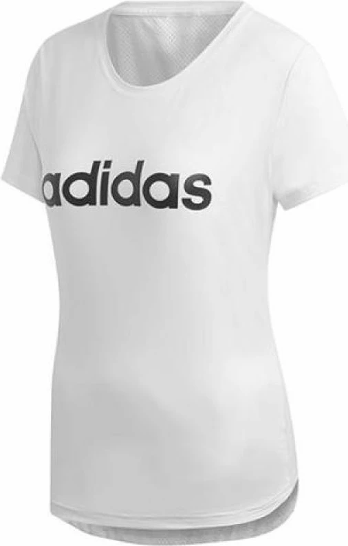 Maicë adidas për femra, e bardhë