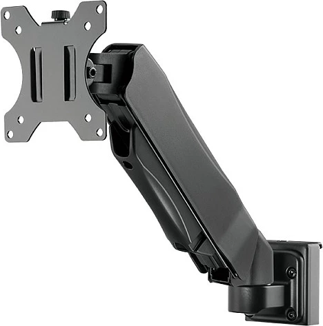 Krah monitori me gas spring LogiLink, 13"-27", i zi