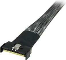 Kabllo storage e brendshme Supermicro CBL-MCIO-1232M5, MCIO-MCIO, 0.32 m, e zezë