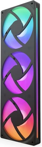 Ventilatorë RGB për kasë kompjuteri NZXT F360 Core, 3x120mm, i zi