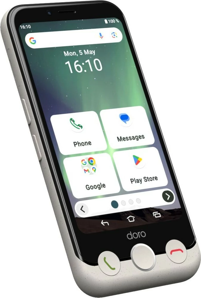 Celular Doro Aurora A10, bone