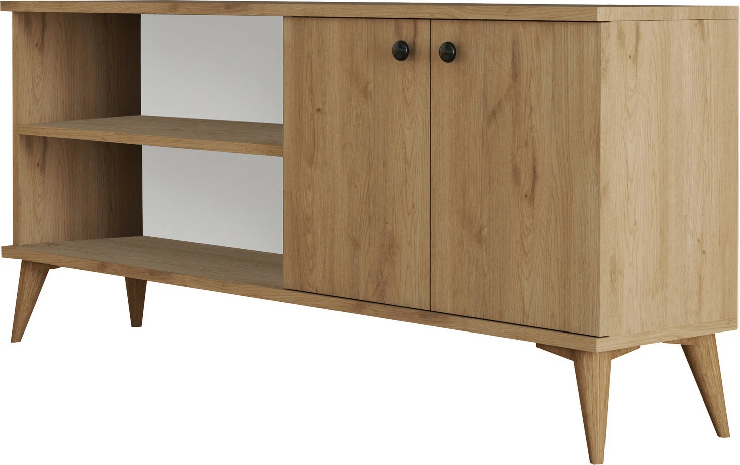 Komodë TV Hanah Home, Everest 1572, ngjyrë lisi, 138x60x29.5cm