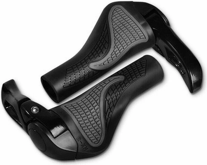 Doreza timoni për biçikletë Rockbros, të zeza dhe hiri