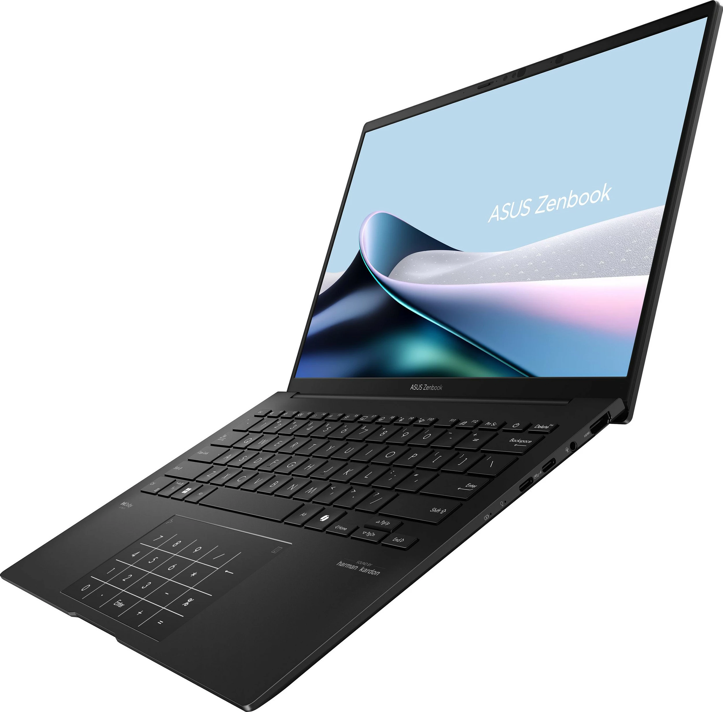 Laptop ASUS Zenbook 14 OLED UM3406KA-QD317X, Ryzen 5 AI 340, 16GB RAM, 512GB SSD, Windows 11 Pro, AZERTY FR