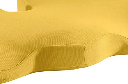 Jastëk ulëse Leitz Ergo Cosy, ngjyrë e verdhë