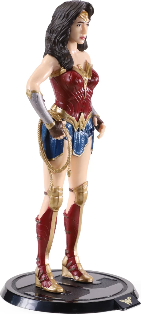 Figurinë fleksibile NOBLE COLLECTION Bendyfigs DC WW84 Wonder Woman Classic Outfit me bazë