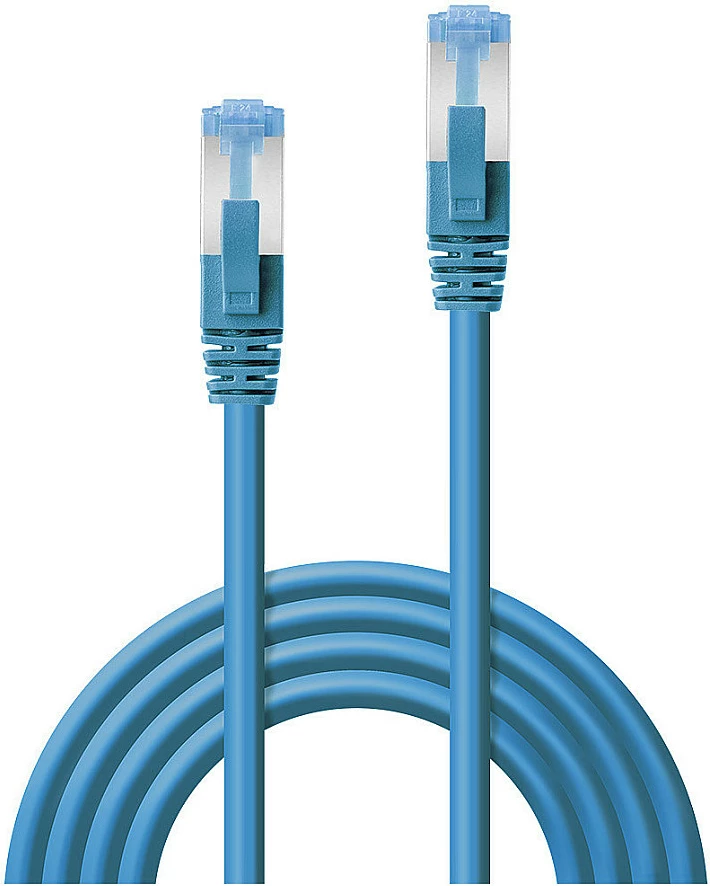 Kabllo rrjeti Lindy 47150 Cat6a S/FTP, 3 m, RJ-45, 10 Gbps, blu
