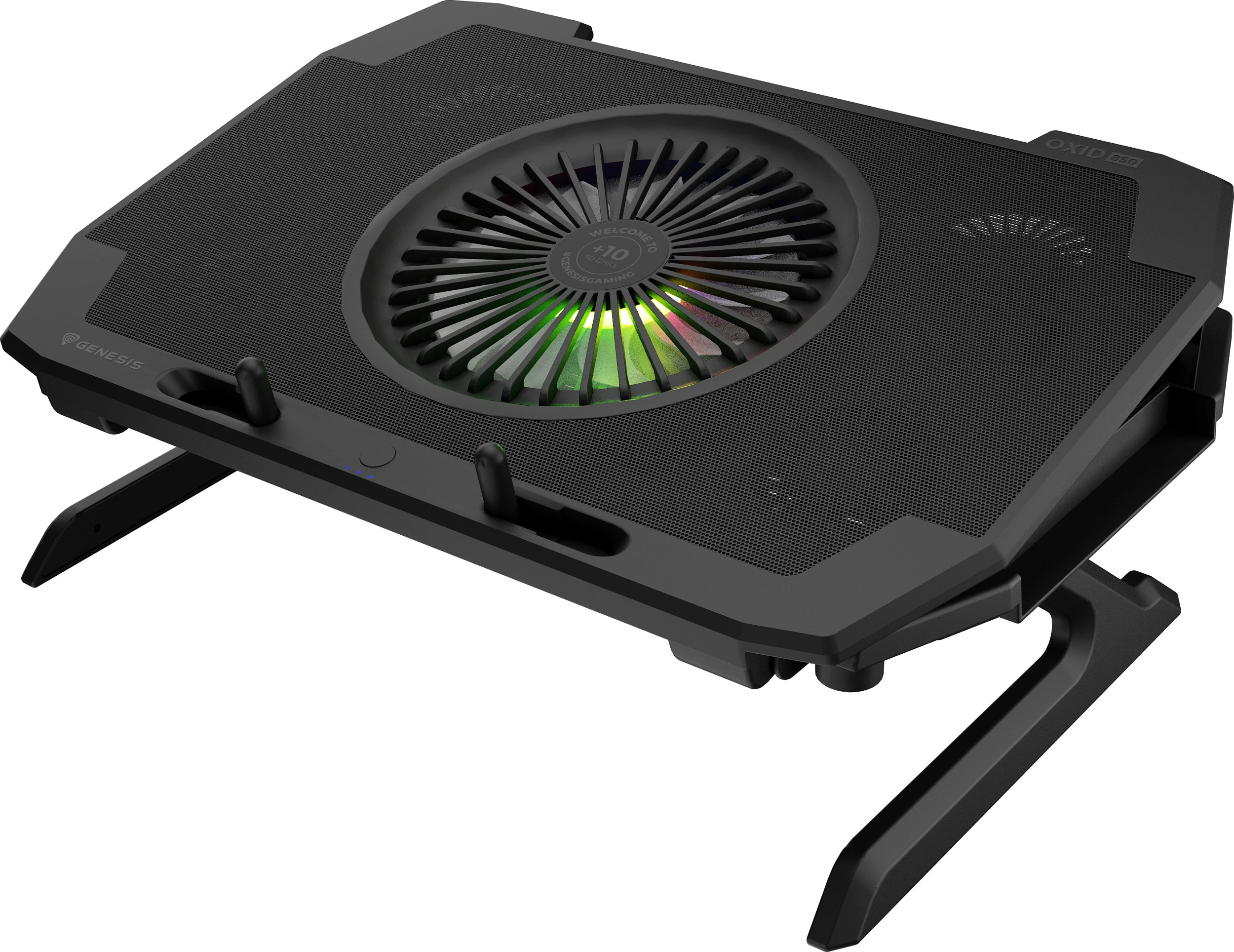 Ftohës laptopi Genesis OXID 850, 15.6-17.3 inç, LED, i zi
