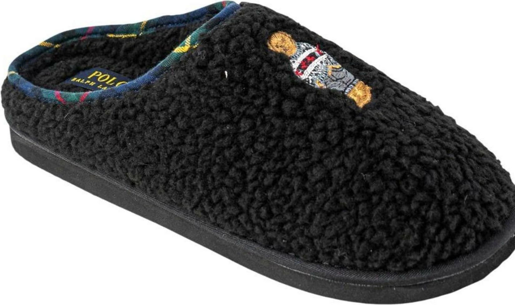 Papuqe për femra Ralph Lauren Charlotte Scuff Bear RF103286, të zeza [Madhësia: 39]