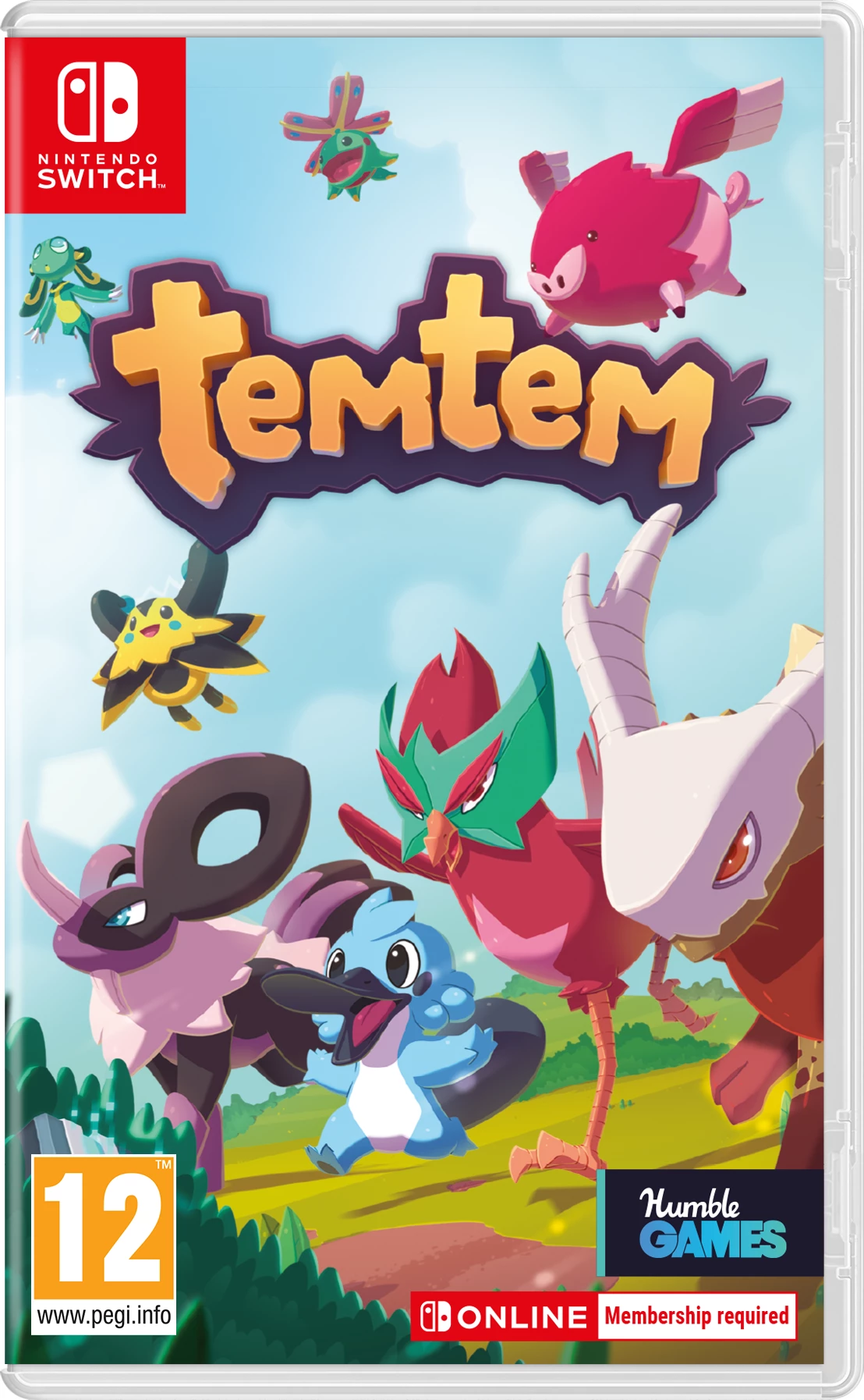 Lojë Humble Bundle Temtem për Nintendo Switch, PEGI 12