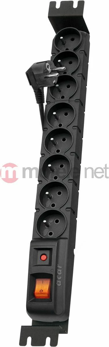 Shirit rryme Acar S8 FA RACK 8x 230V 5m i zi