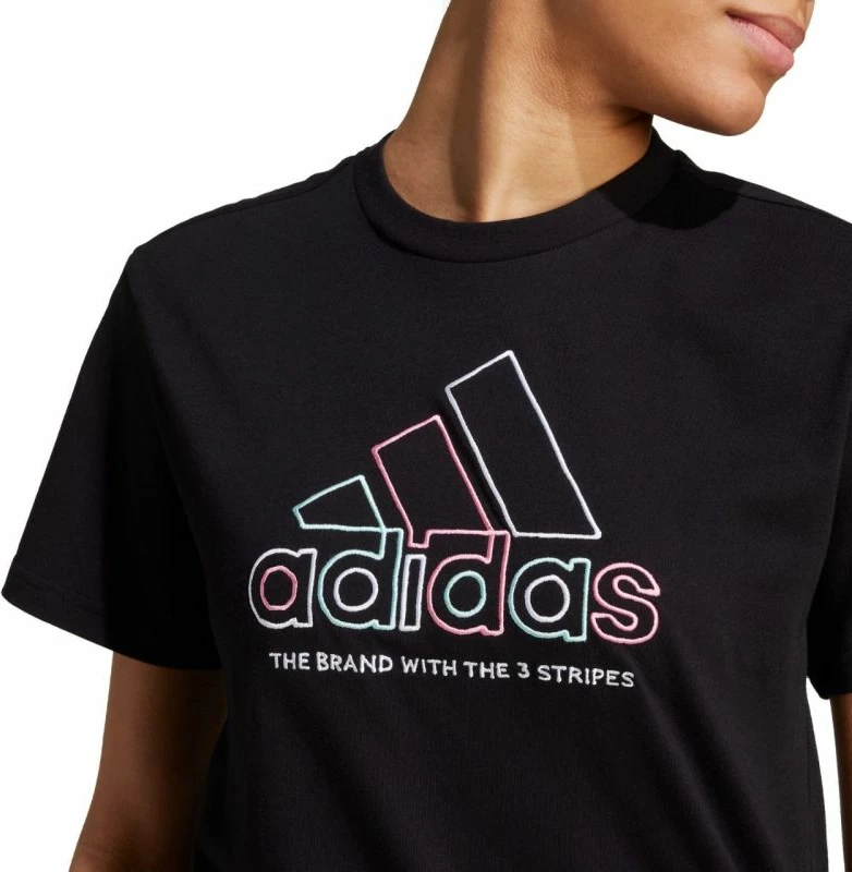Maicë adidas femra, e zezë