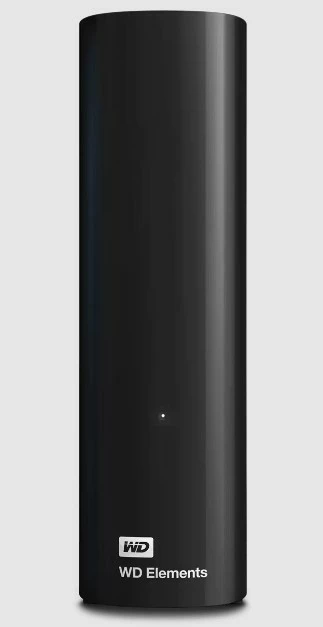 Hard disk Western Digital Elements Desktop, 20 TB, 2.0/3.2 Gen 1, Ngjyrë e zezë
