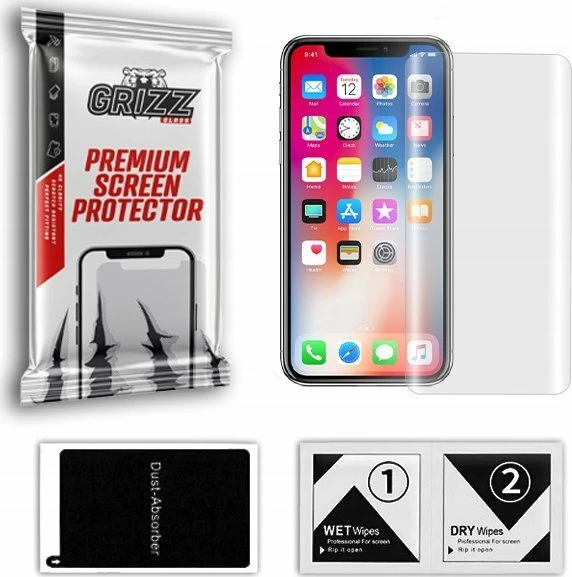 Foli hidrogel mbrojtëse ekrani GrizzGlass Hydrofilm për Honor Magic V3, 1 copë