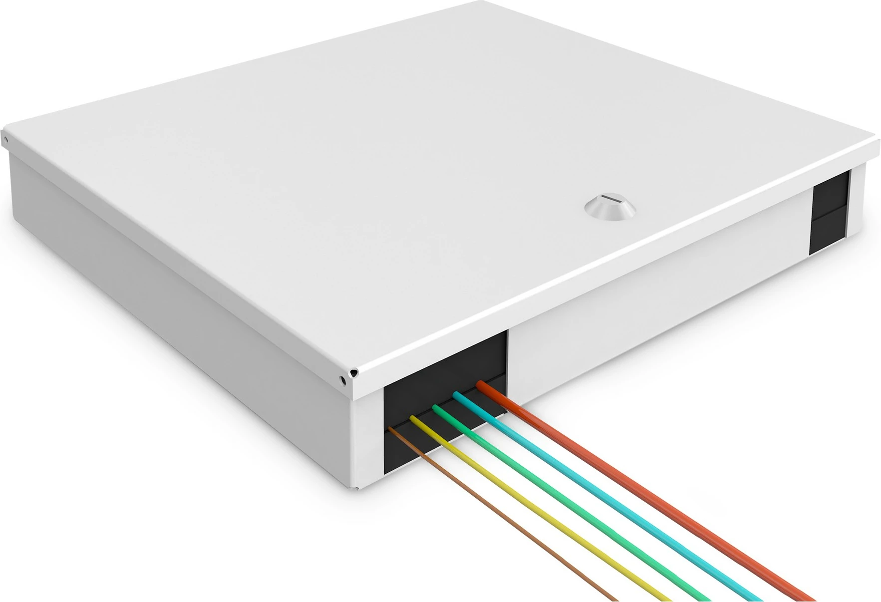 Kasë rrjeti Digitus LWL Unibox, për mur, medium, e bardhë