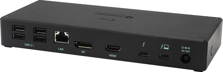Docking station I-Tec Thunderbolt 3, 3x Display, Power Delivery 96W, i zi