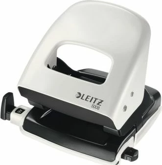 Shpues letrash Leitz 5008 30 fletë 2-vrima i bardhë