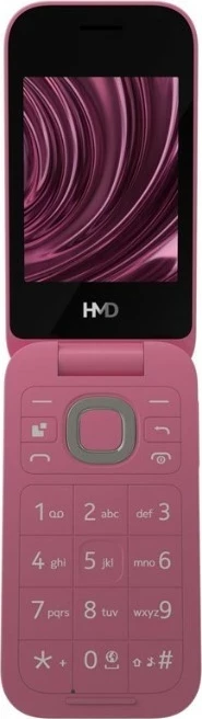 Telefon flip HMD 2660 TA-1711, Dual SIM, 128MB, 64MB RAM, 4G, kuq
