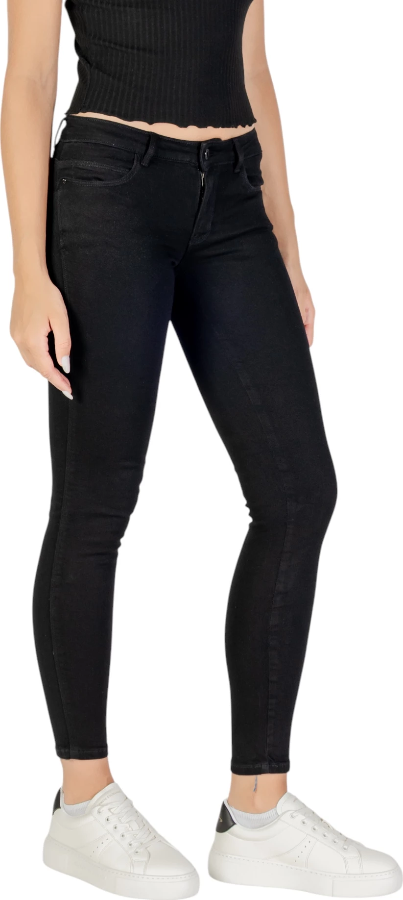 Xhinse skinny për femra Guess Curve X W2YAJ2D4PZ1, të zeza [Madhësia: W28 L30]
