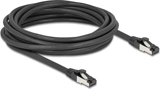 Kabllo rrjeti DeLOCK RJ45 Cat8.1 S/FTP 5 m, 40 Gbps, e zezë
