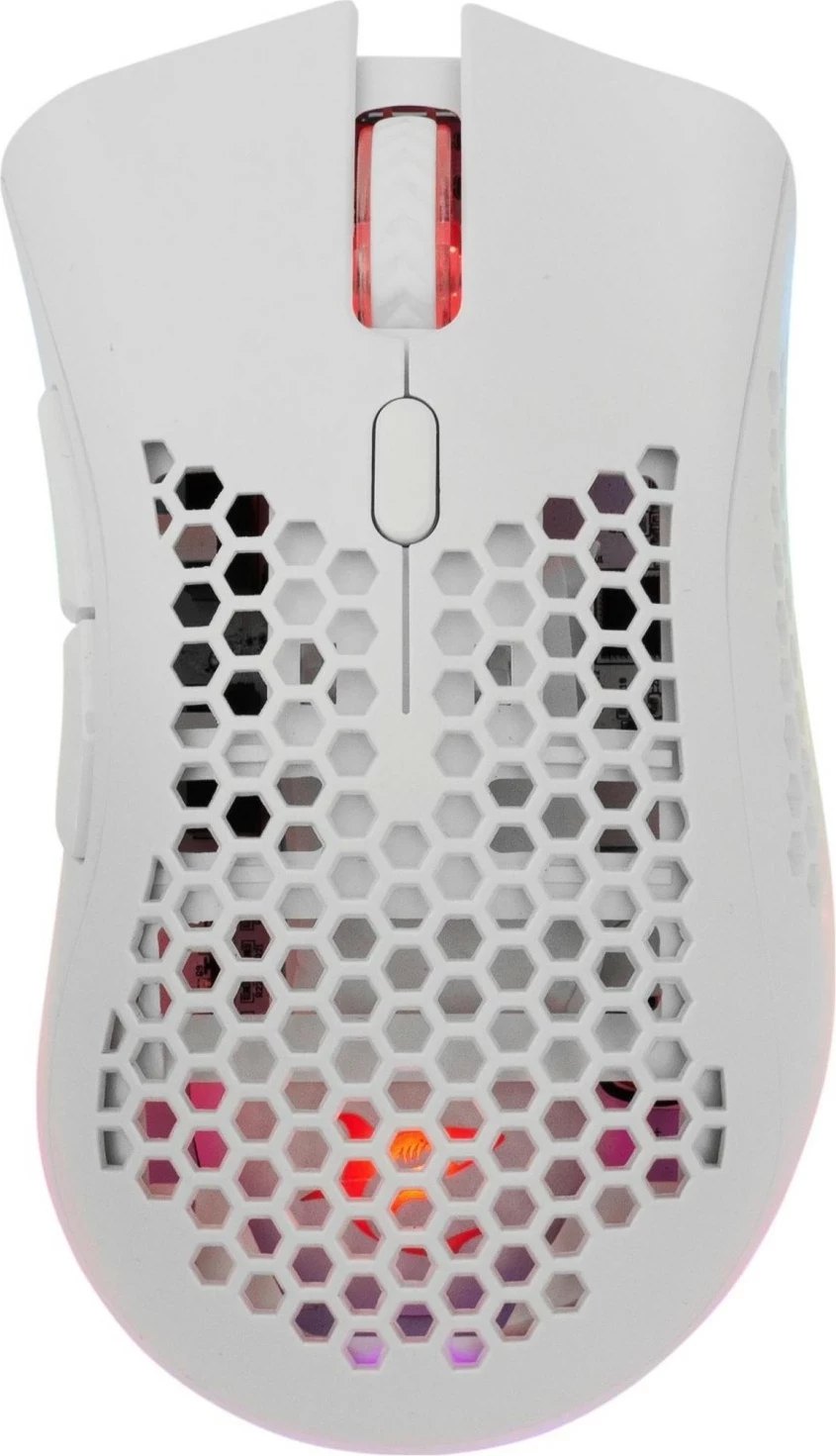 Maus White Shark Lionel WGM-5012, RGB, 10.000 DPI, i bardhë