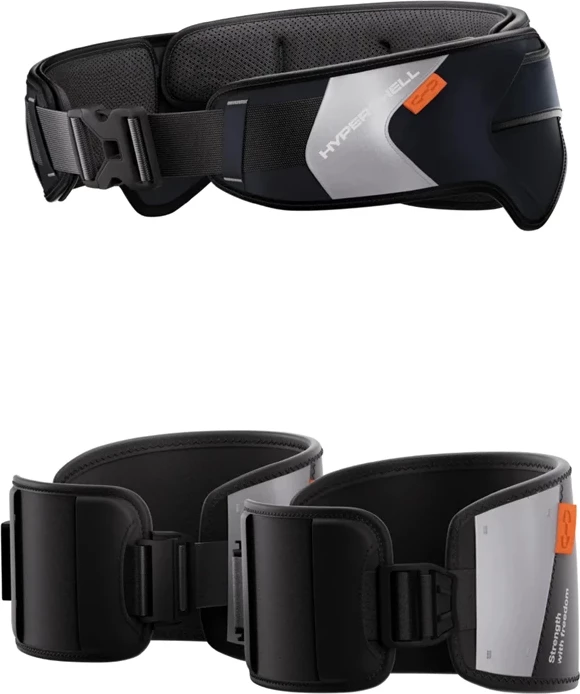 Kit aksesorësh Hypershell AeroFlex HSAT AquaTex, për Hypershell X Series, i zi, set (rrip beli + 2 rripa këmbësh + aksesorë montimi)