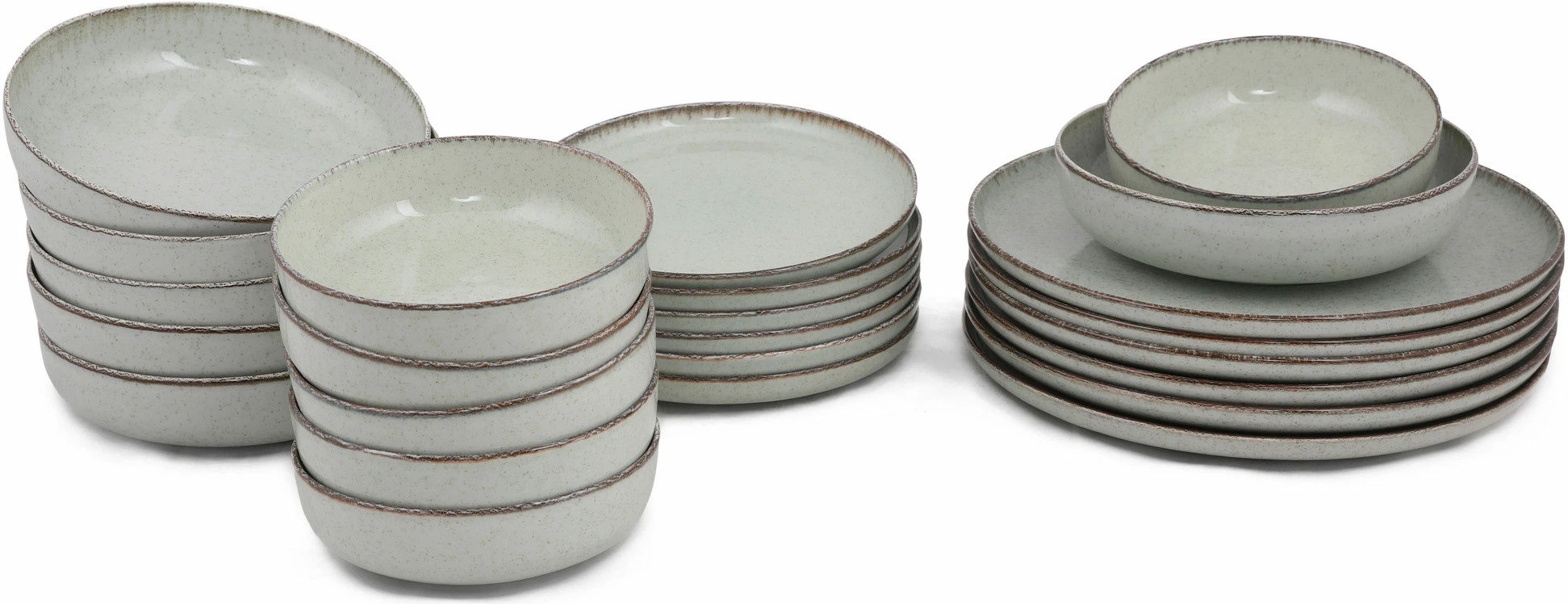 Set enësh për drekë (24 copë), Hermia, MOD24Y2730P03