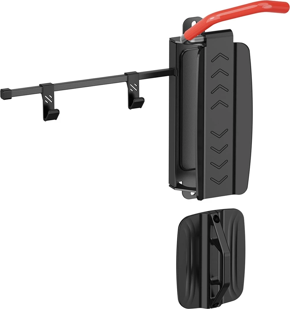 Mbajtës biçiklete Maclean MC-499, i montuar në mur, 35kg, Zi