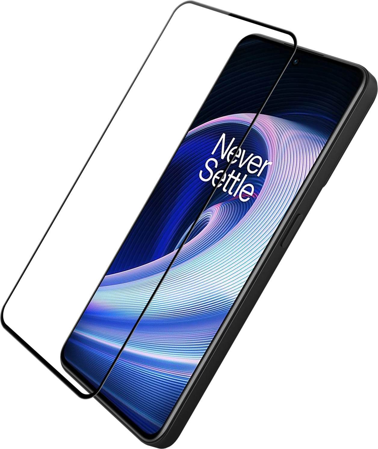 Xham i temperuar Nillkin CP+PRO për ekran të plotë, për OnePlus Ace, 0.2 mm, i zi