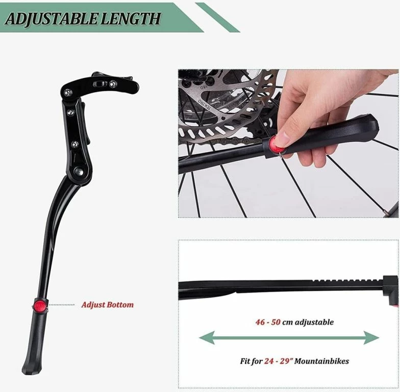 Kickstand biçiklete Rockbros, unisex, e zezë