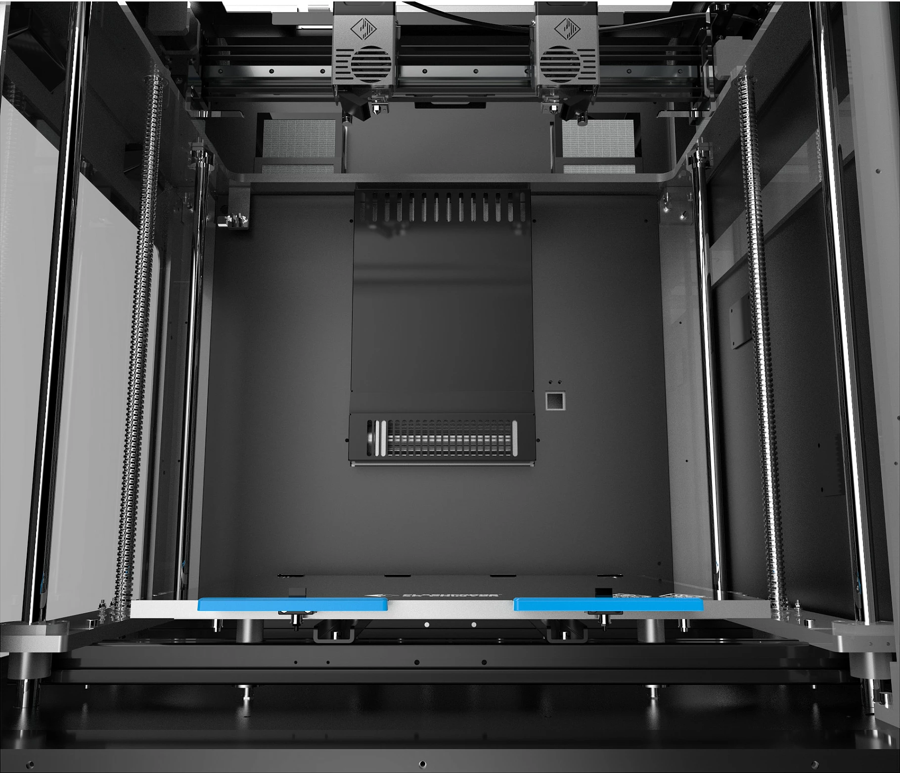 Printer 3D Flashforge Creator 4A, volum printimi 400×350×500 mm, Wi‑Fi/Ethernet, ekran 7", zezë/gri