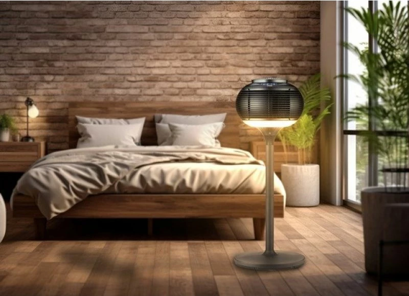 Ventilator qëndror Noveen F780 X-LINE, i zi